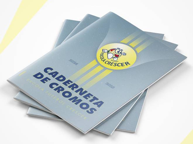 Caderneta de Cromos de Caderneta de Cromos da Escola de Futebol Crescer - Bragança 2024/2025