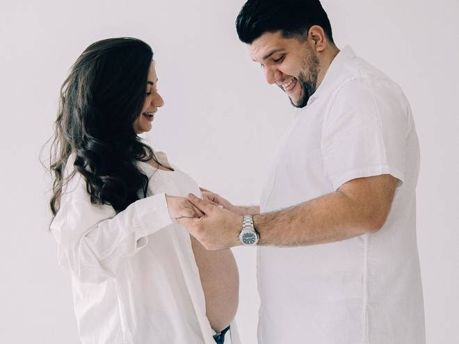 Gestante  de A espera da Luisa