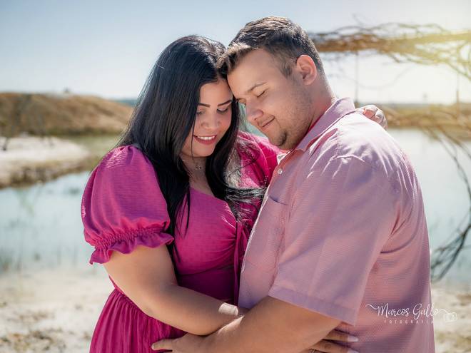 Ensaio de Casais de Pré-Wedding Mikaela e Junior