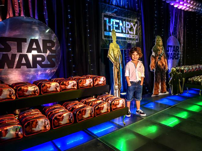 Aniversário de Star Henry wars-6 anos
