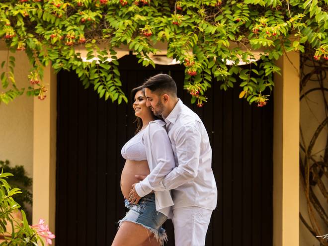 Gestante de Simplesmente Natália Maia