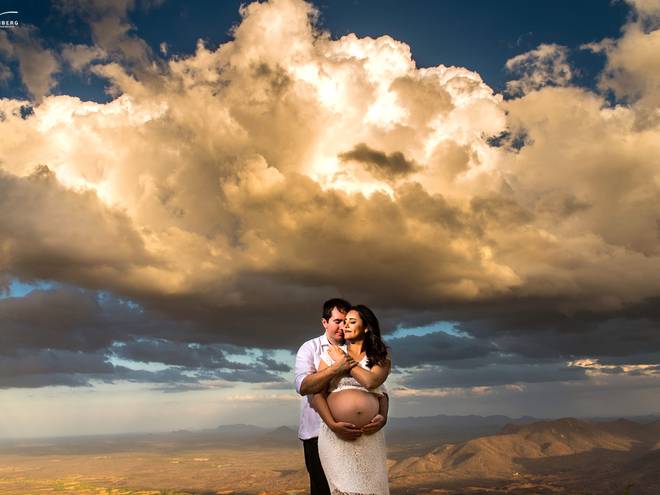 Gestante de Clarissa e Ricardo a espera de Matheus