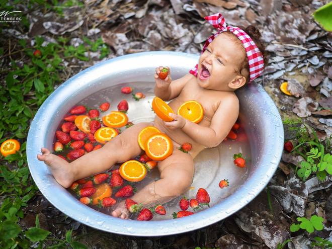 Aniversário de Smash the fruit-Valentina