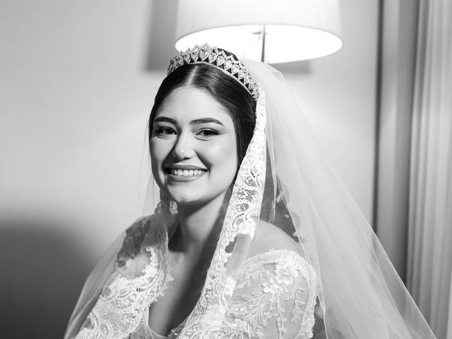 Ensaios de Prévia de Noiva Bárbara – Elegância e Romance no Hotel Royal Tulip Brasília