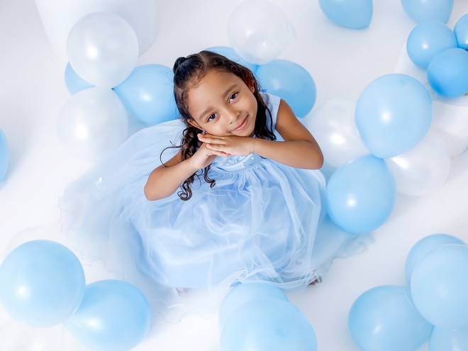 Infantil de Isis - ensaio aniversário