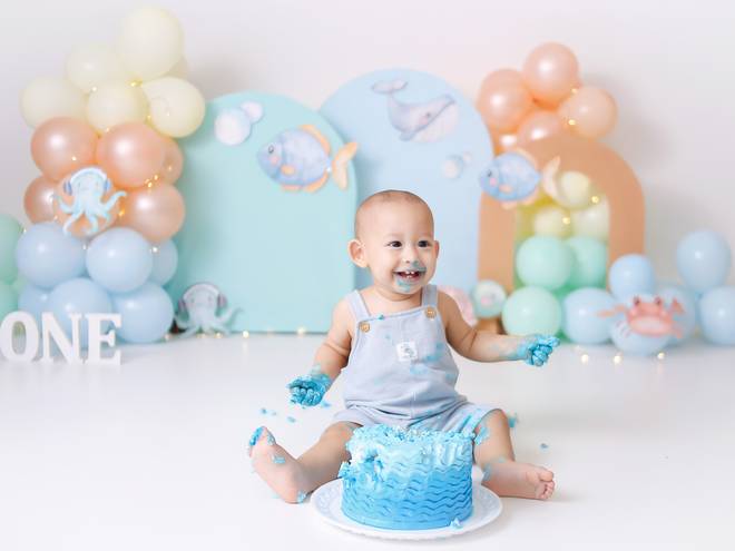 Smash the cake de Ravi - Smash the cake