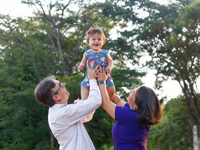 Ensaio externo de Franciele - ensaio família 