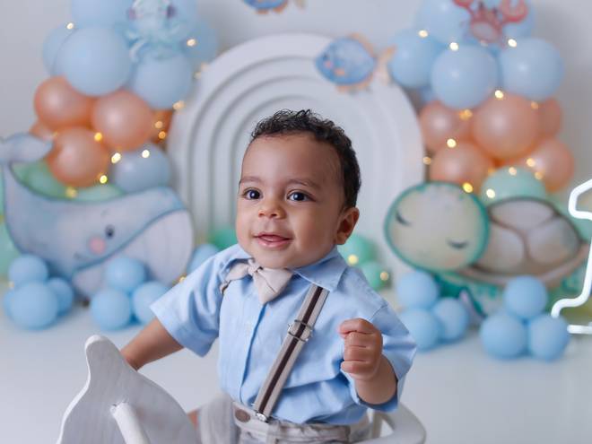Smash the cake de Anthony - Smash the cake - Ensaio de 1 aninho