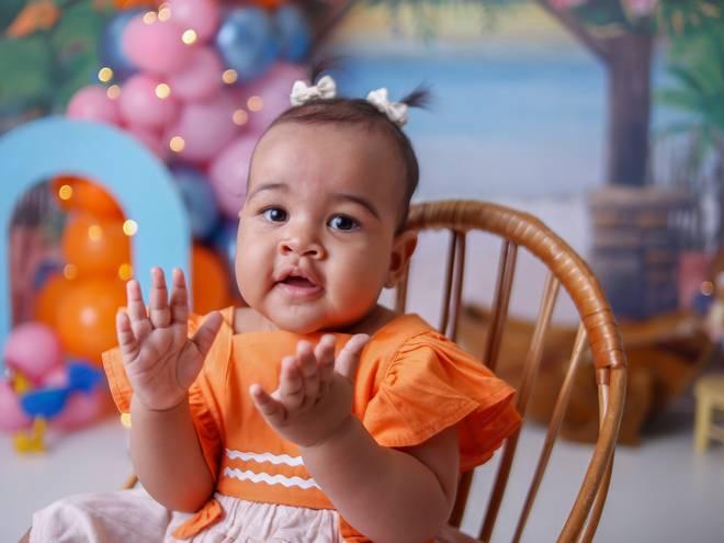 Smash the cake de Aurora - Smash the cake - Ensaio de 1 aninho