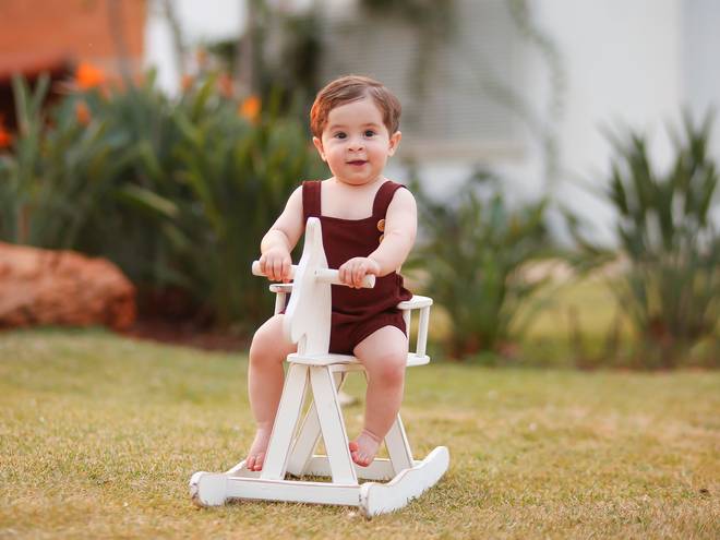 Ensaio externo de Arthur - Ensaio infantil