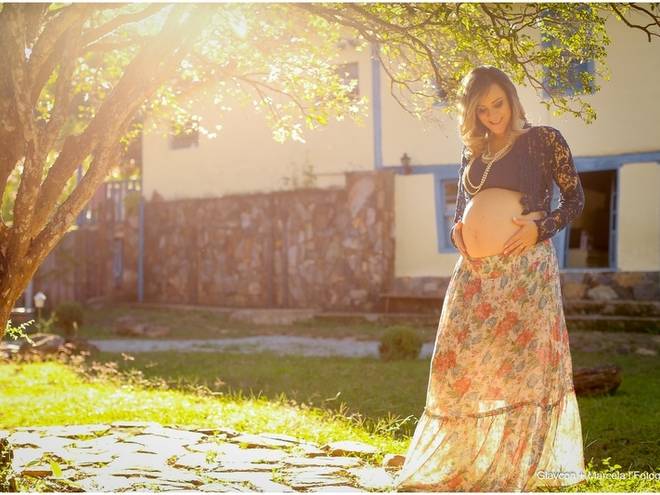 GESTANTE de Larissa & Wagner a espera de Luiza 