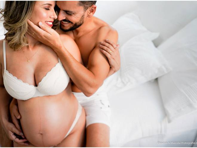 GESTANTE de Williana a Wagner a espera de Theo 