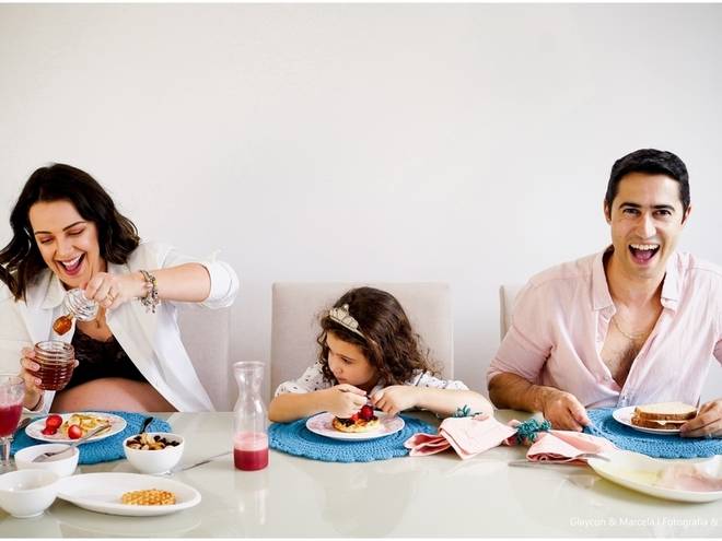 GESTANTE de Daniela & Fernando numa tarde em família 