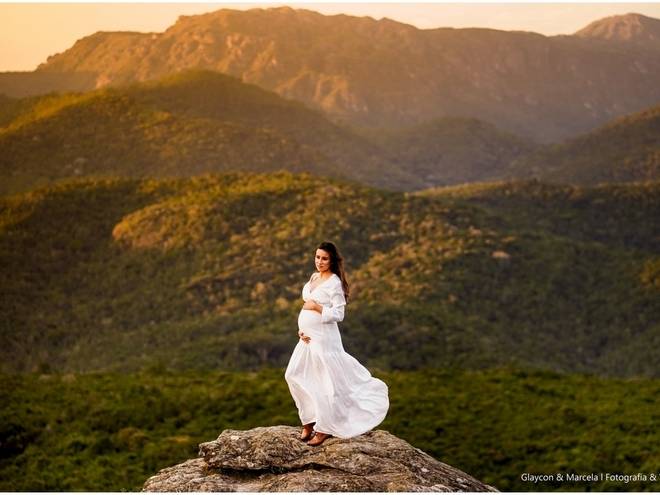 GESTANTE de Darlene a espera de Júlia