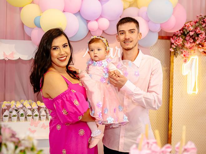 Aniversários de Maria Julia (Maju)  - 1 ano