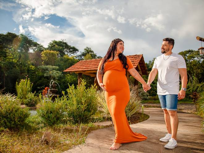 Gestantes  de A espera de Liz  - Mamãe Aline + Papai Ramon 