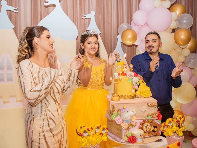 Aniversários de Rhayla 7 Anos 