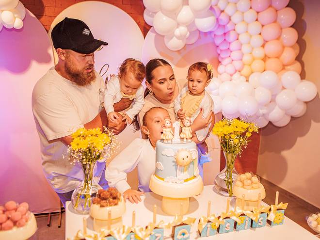 Aniversários de Liz e Isis