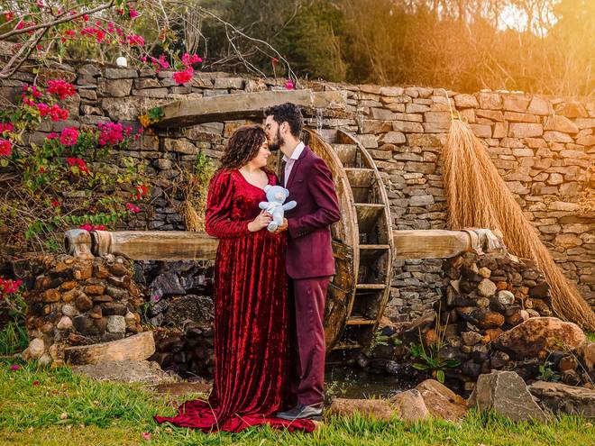 Gestantes  de A espera de Augustos - Mamãe Eduarda e Papai Alysson