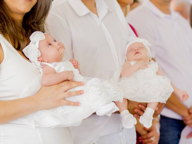 Batizados de Chloe e Pietra