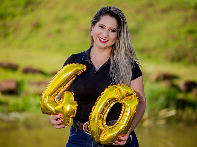 Ensaio de Aniversario | Familia | Infantil de Gislaine - 40 anos 