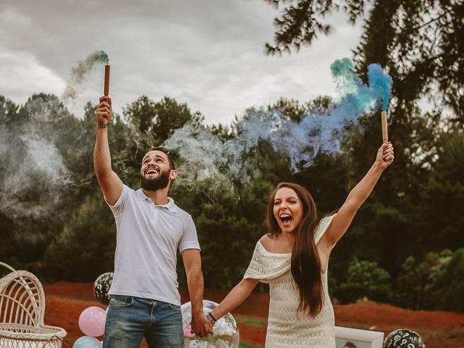 Gestantes  de Chá Revelação Matheus e Eduarda - Enrico vem ai 