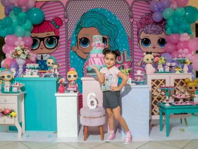 Aniversário de Isabela 6 anos