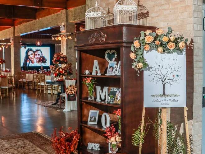 Casamento de Decoração casamento terra cota