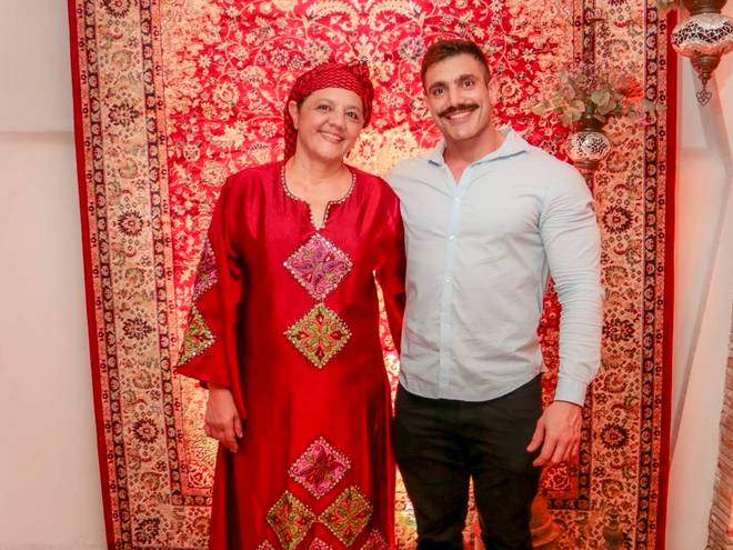 Evento de Naheda culinária árabe