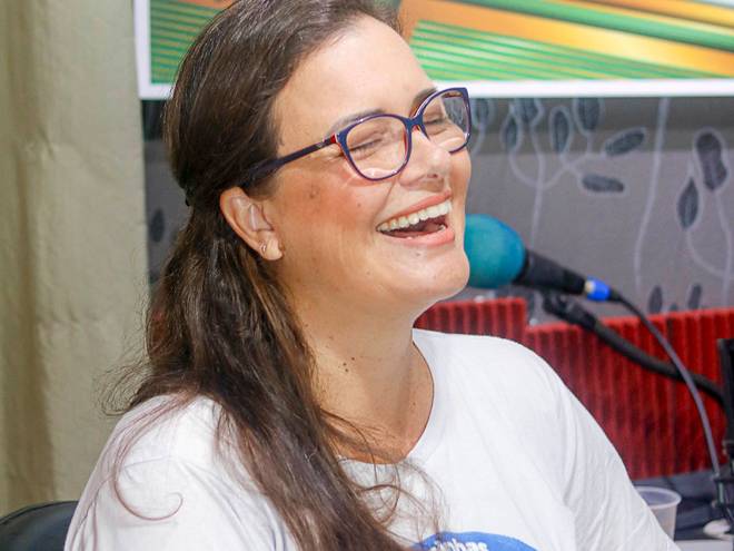 Corporativo de Tampinhas do Futuro na rádio