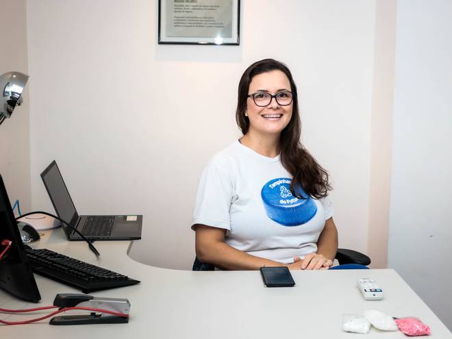 Corporativo de Tampinhas do Futuro _ Helga Monteiro dar palestra Sustentabilidade