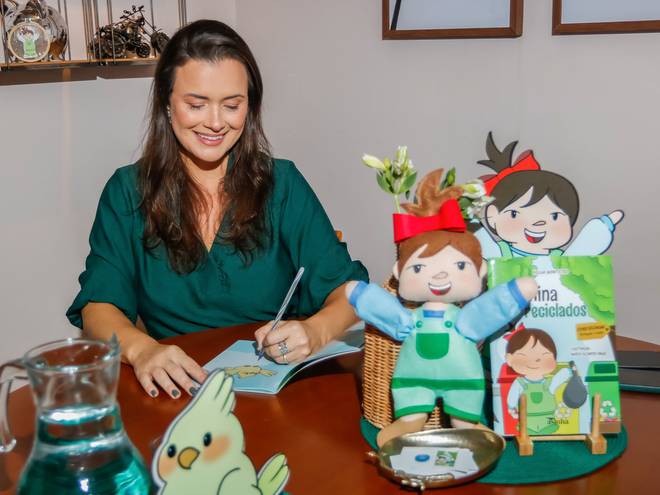 Evento de A Menina dos Reciclados: Um Sonho Sustentável Ganha Vida com Helga Monteiro