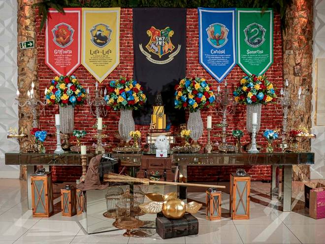 15 anos de Decoração Hary Potter - 15 anos