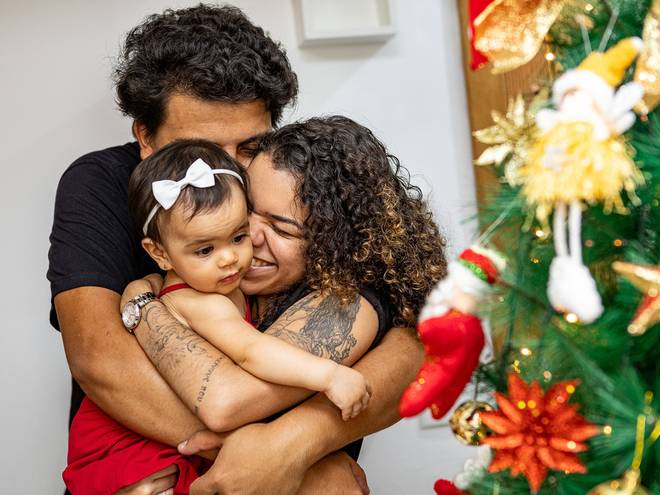 Infantil de O PRIMEIRO NATAL DA ISABELLA