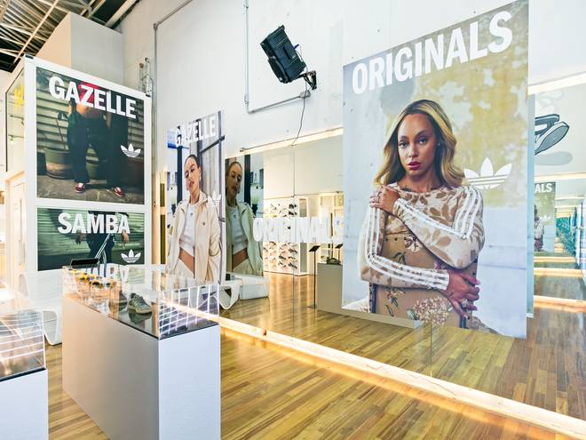 MARCAS de Ativação adidas Gazelle para Authentic Feet