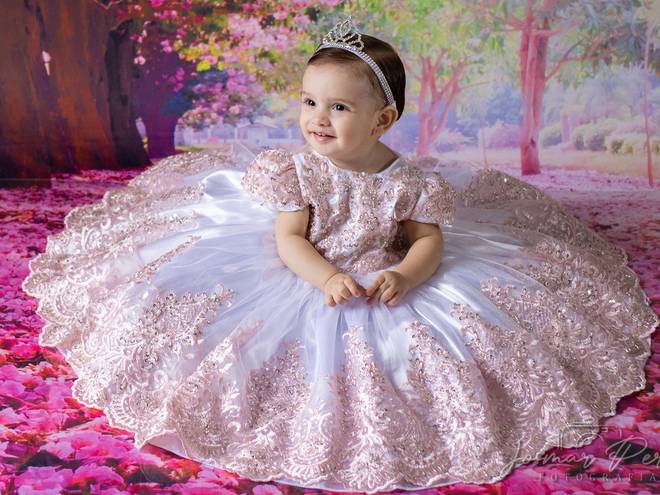 Ensaio infantil de Ísis - Ensaio de 1 aninho