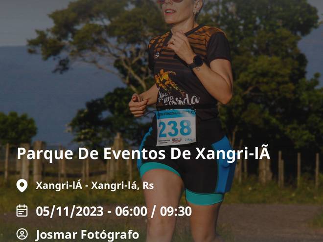 Fotografia Esportiva de 3 Maratona Internacional de Xangri-Lá.