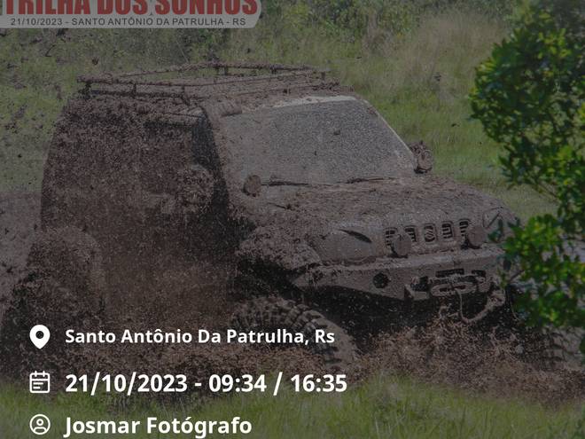 Fotografia Esportiva de Trilha dos Sonhos