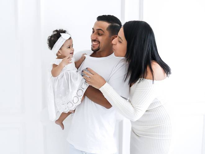 Família de Dayane, Leandro e Maya