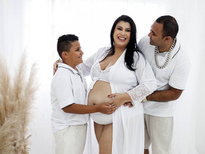 Gestante de Juliana Galdino