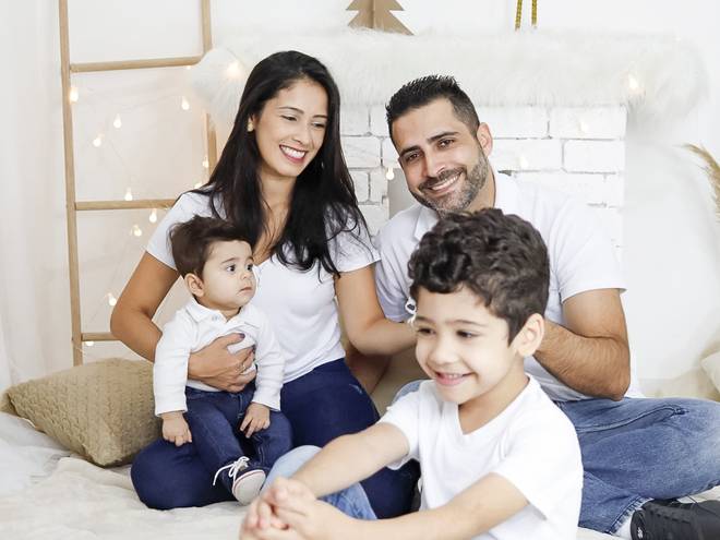 Natal 2021 de Vanessa,  Fernando,  Benício & Kaléo