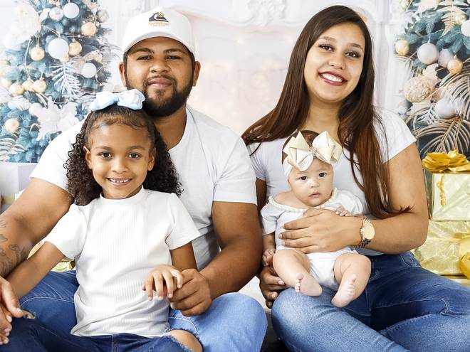Natal 2021 de Zaine, Italo,  Giovanna & Eloá