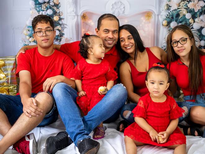 Natal 2021 de Karina, Daniel, Gabriel, Isabelle, Agatha & Sophia