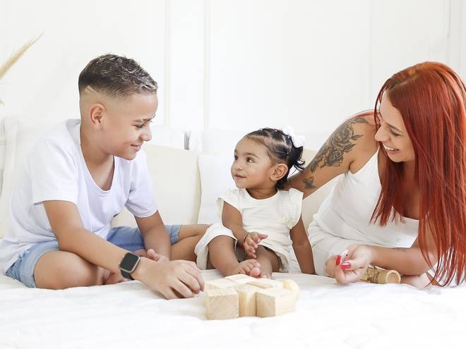 Família de Fabíola, Allan & Hellena