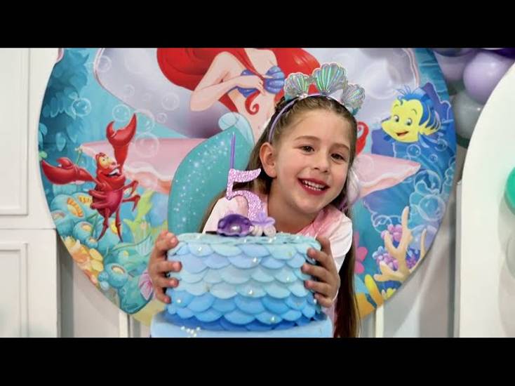 Videos / Filmagens de Aniversário 5 anos da Manu