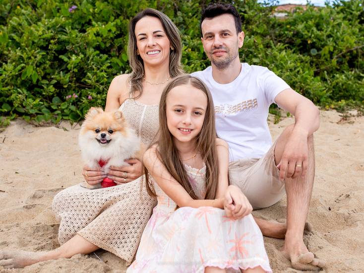 Ensaio de Família de Família Marieli