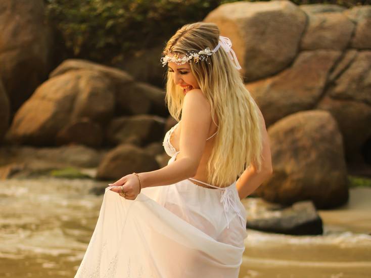 Ensaio Praia de Ensaio Tamires