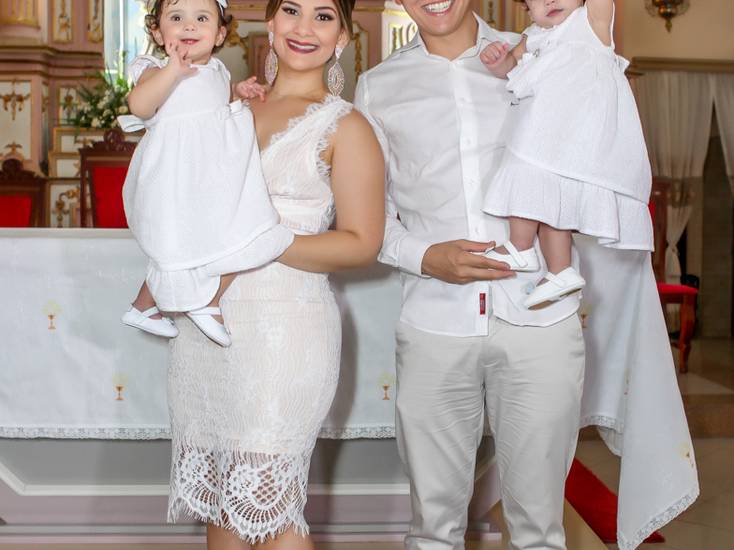 Batizado de Marina e Helena