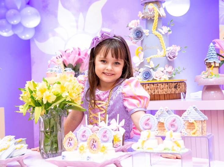 Aniversários de Isabela 6 anos