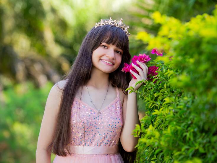 Ensaio Happy de Eloah 15 anos